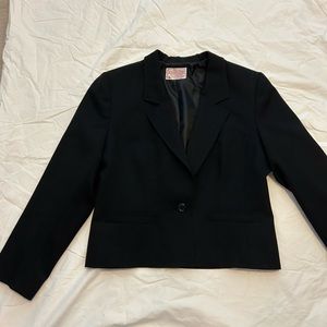 Vintage Pendleton 1950s Wool Two Piece Skirt Suit In Excellent Condition Size 12